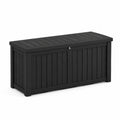Kunststoff Aufbewahrungsbox Schwarz 120x45x55cm
